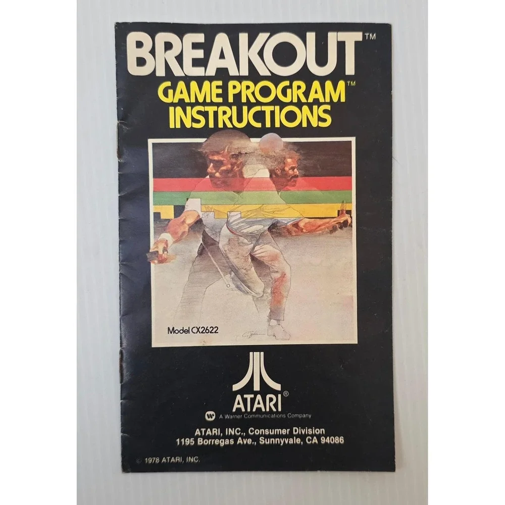 Vintage Atari Manuals Catalog Lot Defender Asteroids Breakout‎